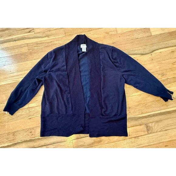 Carmen Marco Valvo Women’s Sweater Size XL Blue - Picture 1 of 3